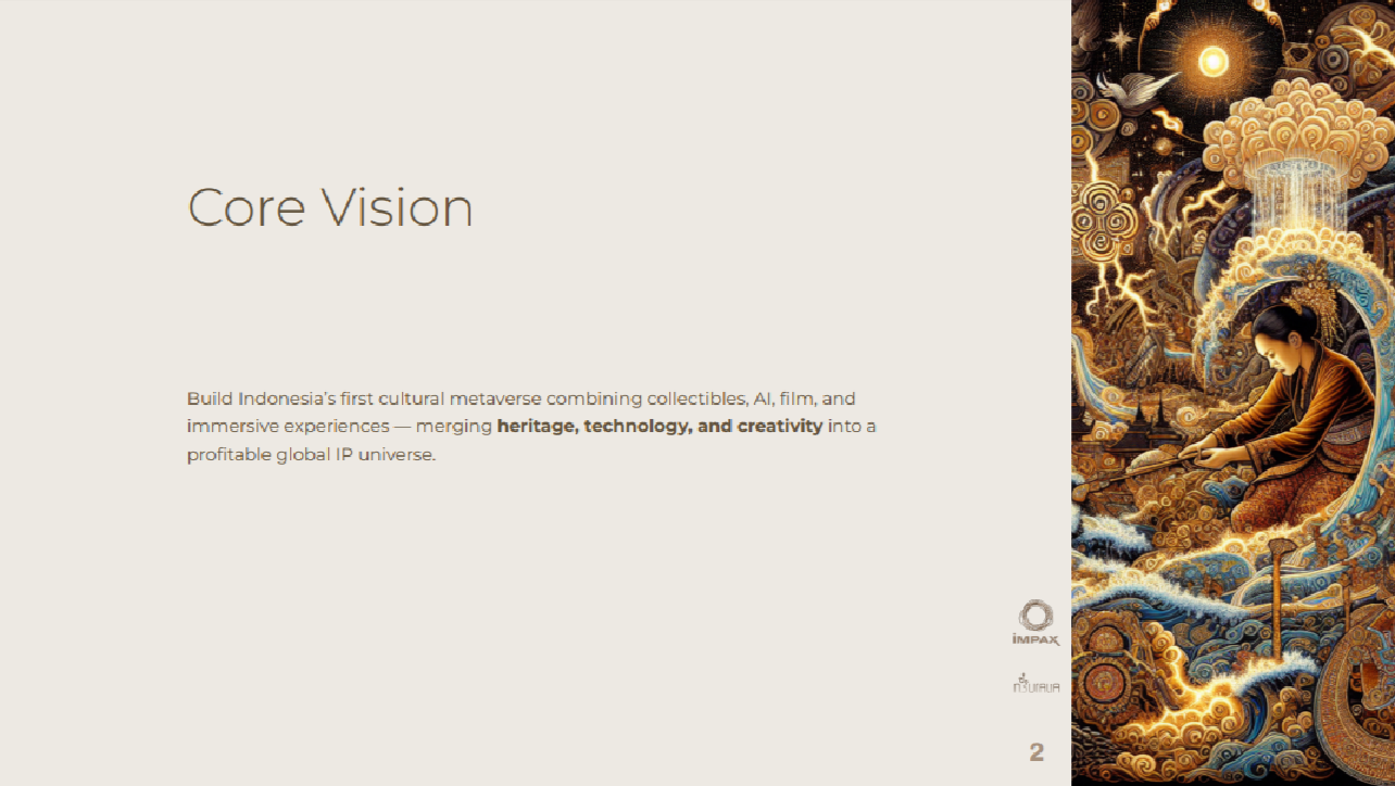 Royal Pop Indonesia Core Vision